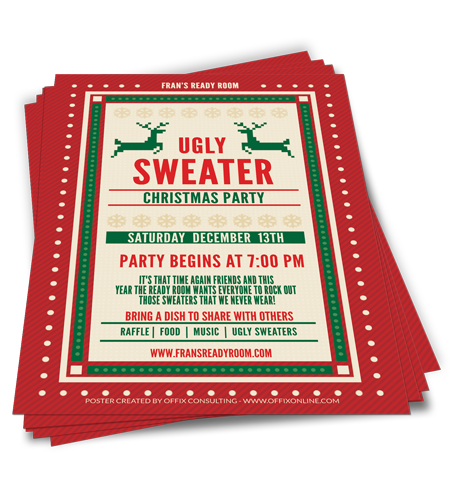 Christmas Party Poster