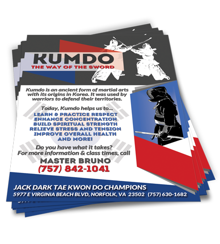 Martial Arts Flyer